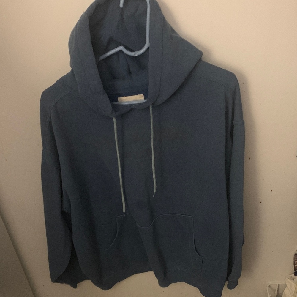 Super Plush Fundy Resort 1000 Islands Sky Blue 80/20 Cotton Blend Hoodie SZ XL